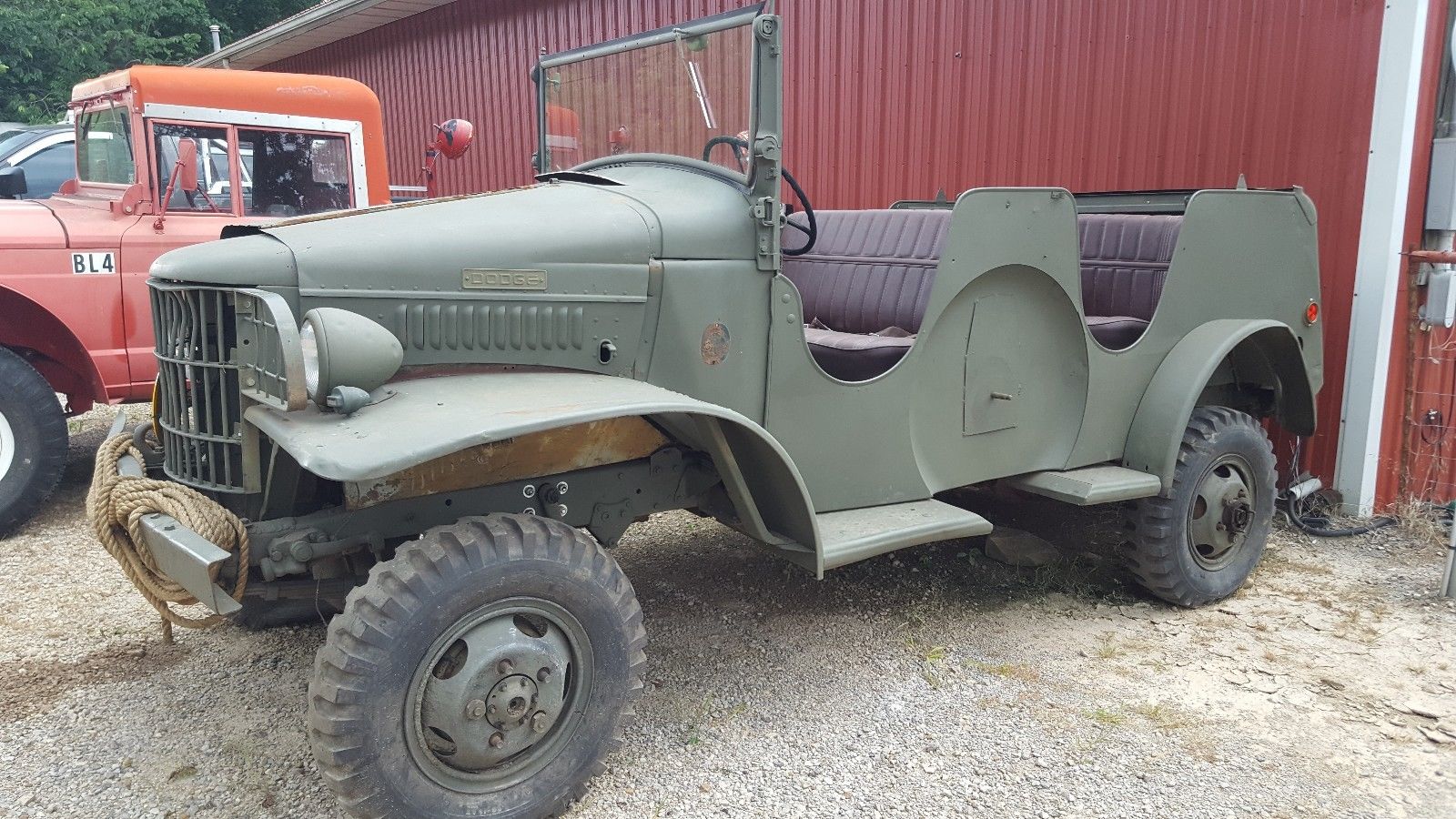 Solid But Not Running Dodge Wc Command Military For Sale