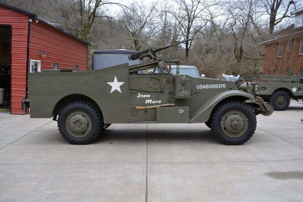 1942 Scout Car M3A1 Restored Runner with radios