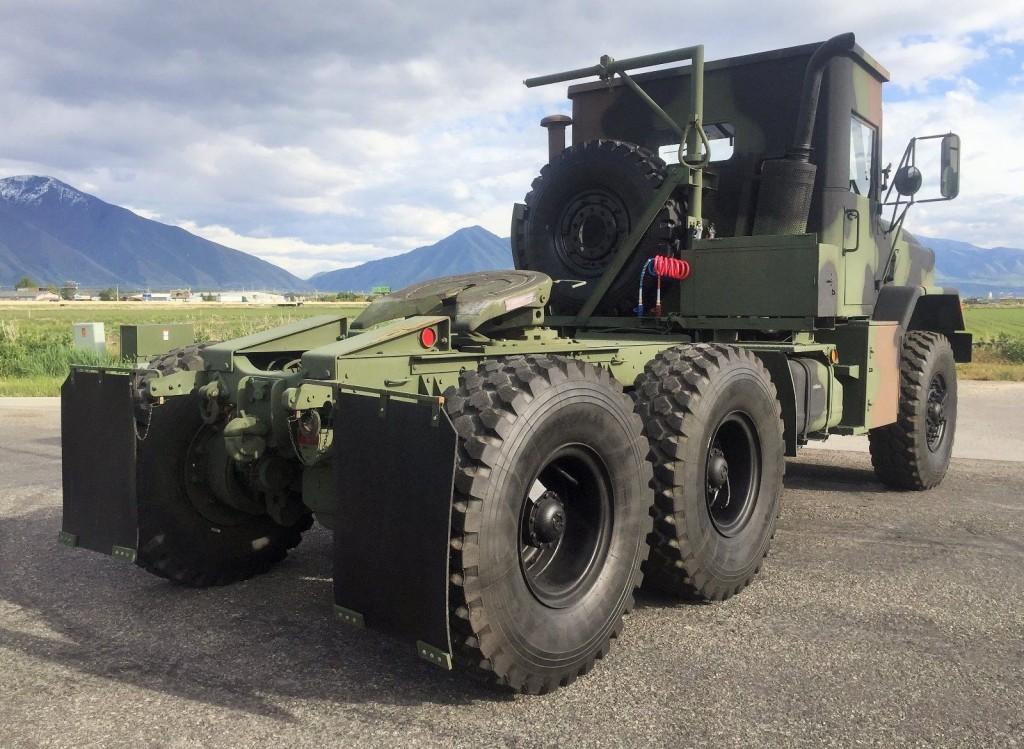 BMY Harsco 6×6 Military 5th Wheel Truck with Roll Cage