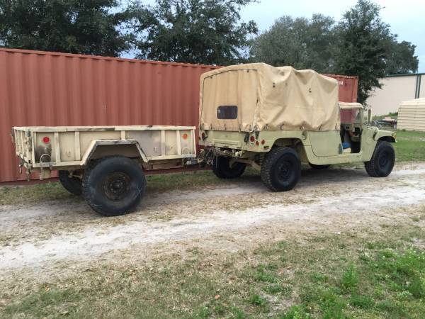 1991 M1038 Hmmwv Military Hummer Sand 6.2L