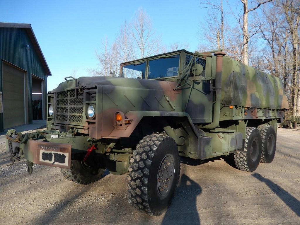 1991 M925A2 Military Cargo Truck with Winch BMY