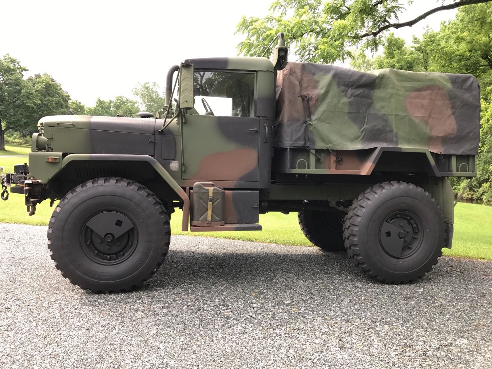 Bobbed deuce AM General military truck for sale