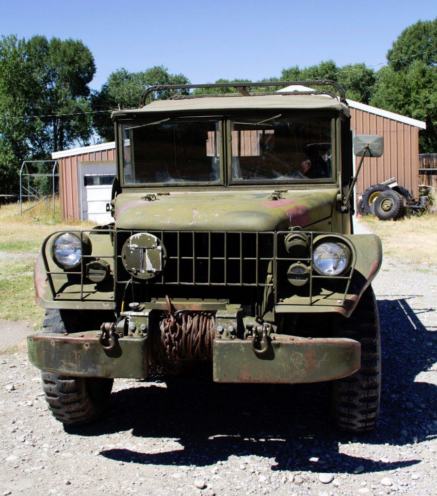 Older overhaul 1954 Dodge M37 3/4 Ton military