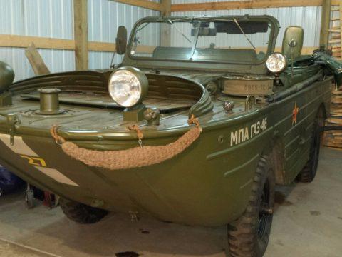 Russian GAZ 46 4X4 Amphibious Vehicle military for sale