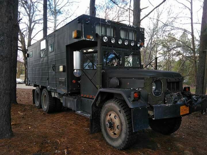 converted 1969 Kaiser Jeep military truck