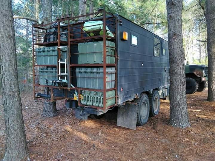 converted 1969 Kaiser Jeep military truck