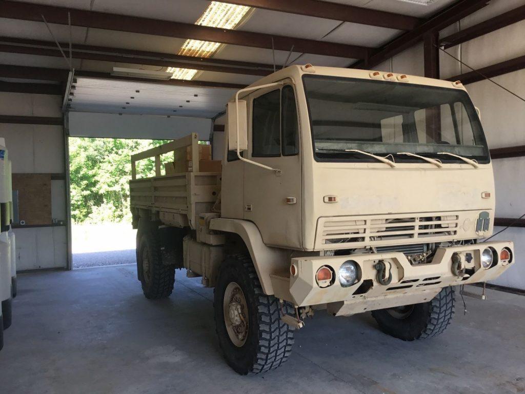 Garage kept Stewart & Stevens M1078 military truck