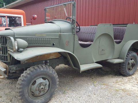 Solid but not running 1941 Dodge WC-6 Command military for sale
