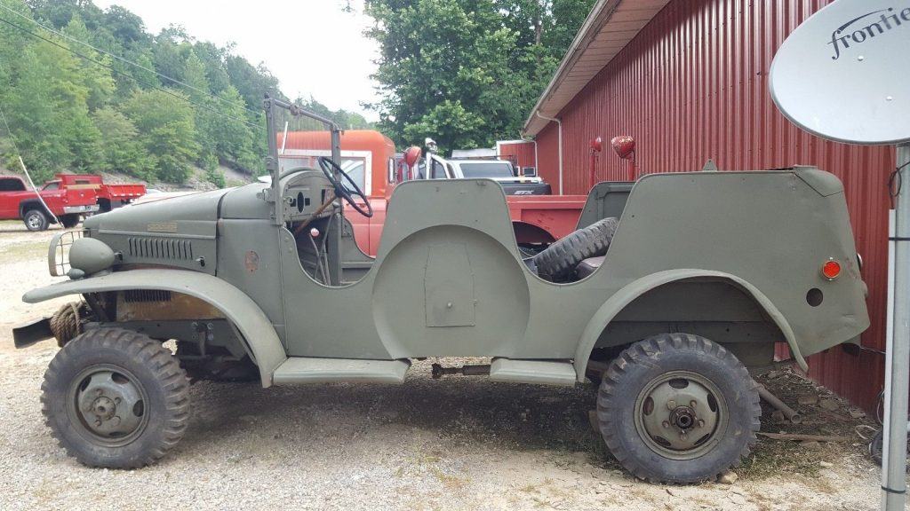 Solid but not running 1941 Dodge WC-6 Command military