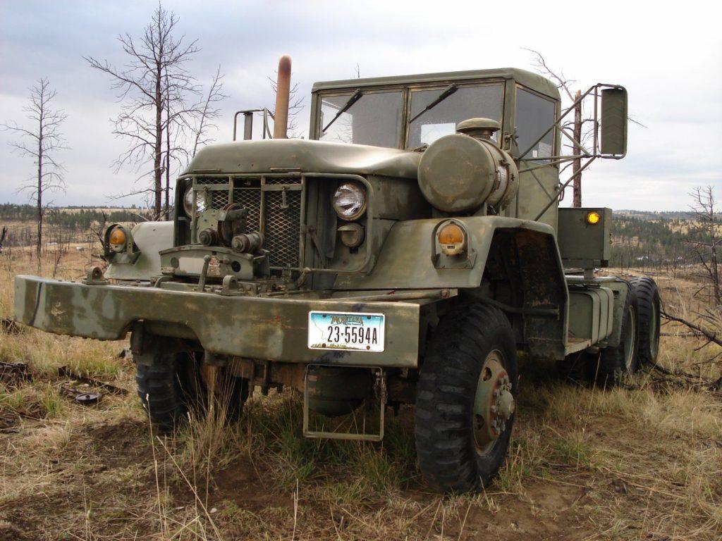 bad winch 1970 Kaiser M818 5 Ton 6×6 Military