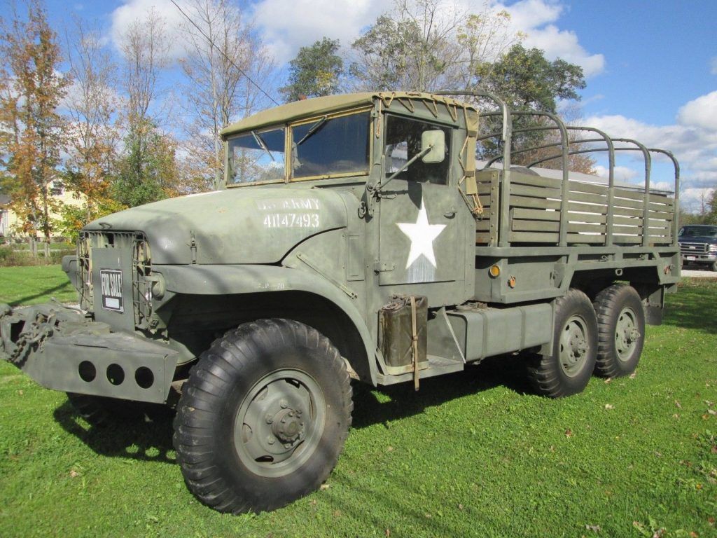 winch equipped 1952 GMC M-135 military