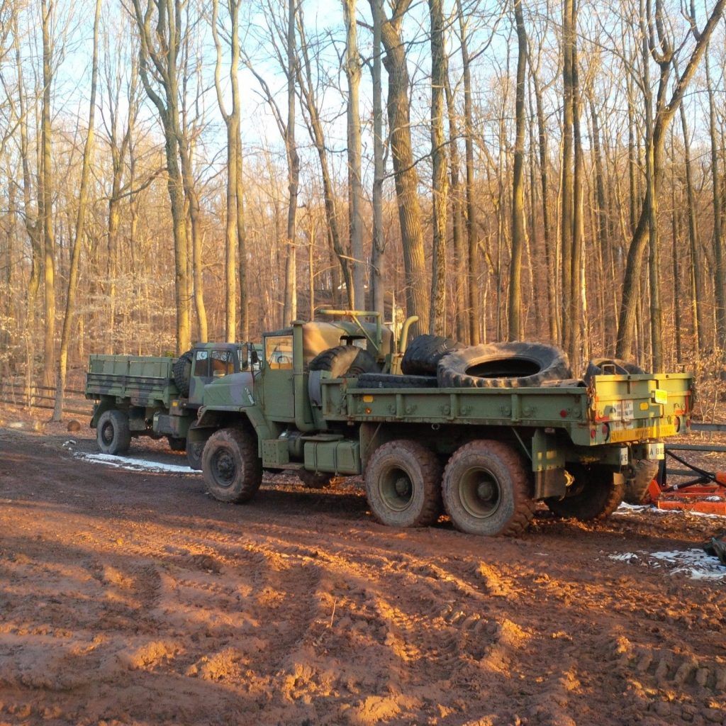 cargo truck 1987 AM General M923A1 military