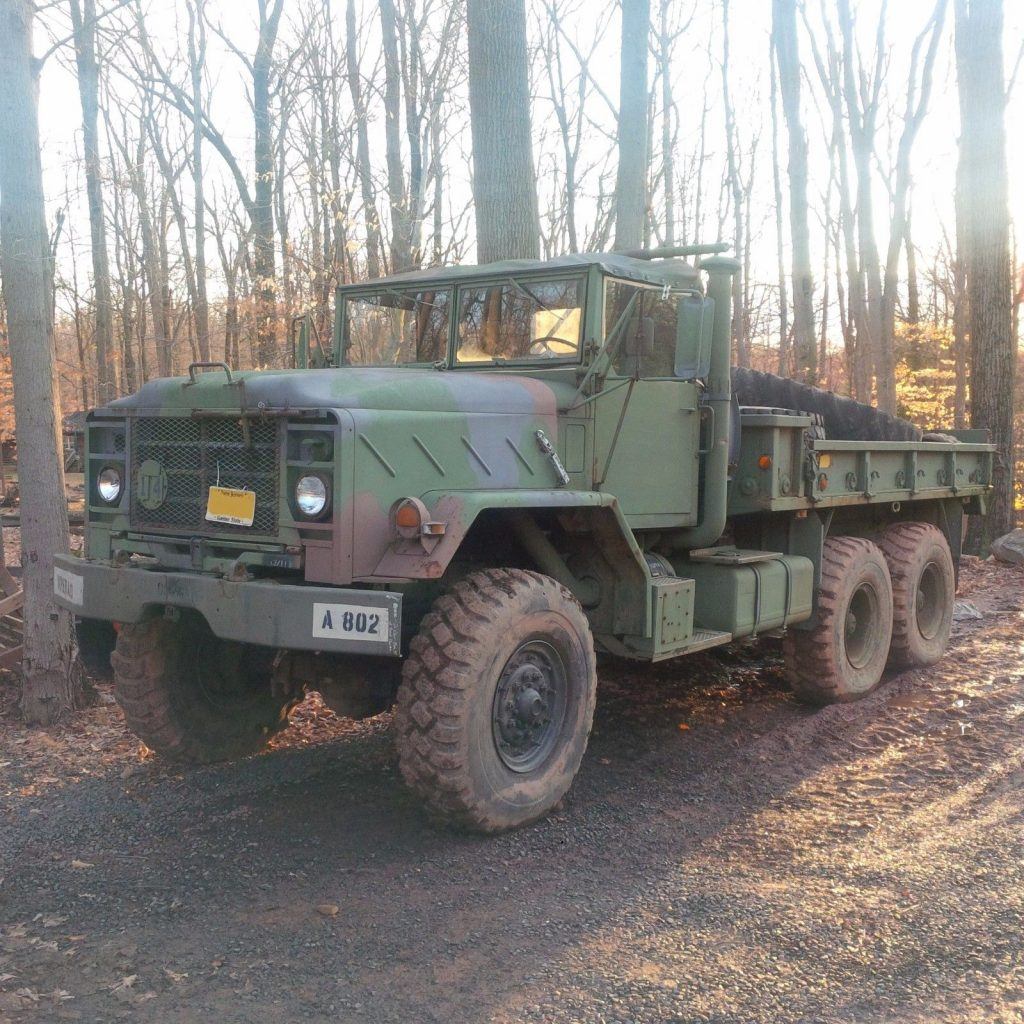 cargo truck 1987 AM General M923A1 military