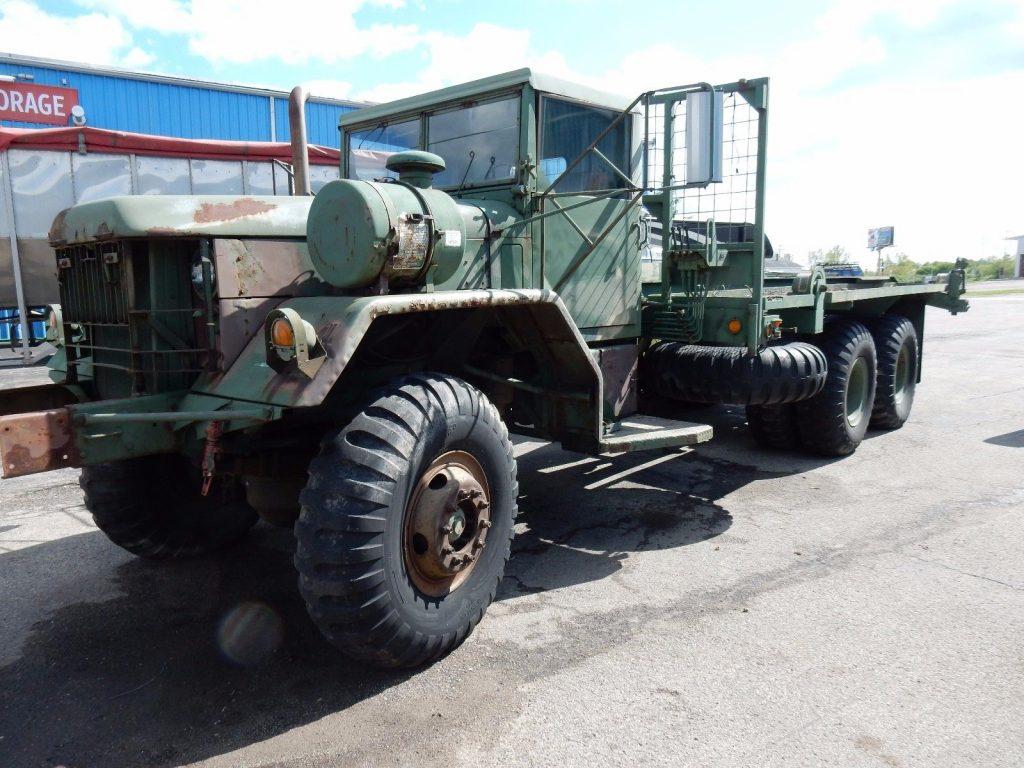 clean 1977 AM General M812 Roll Off Winch military