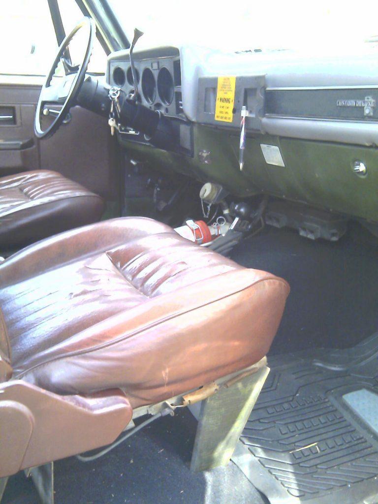 rust free 1986 Chevrolet Blazer military