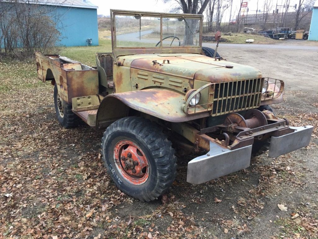 almost no rust 1945 Dodge WC 52 Weapons Carrier military