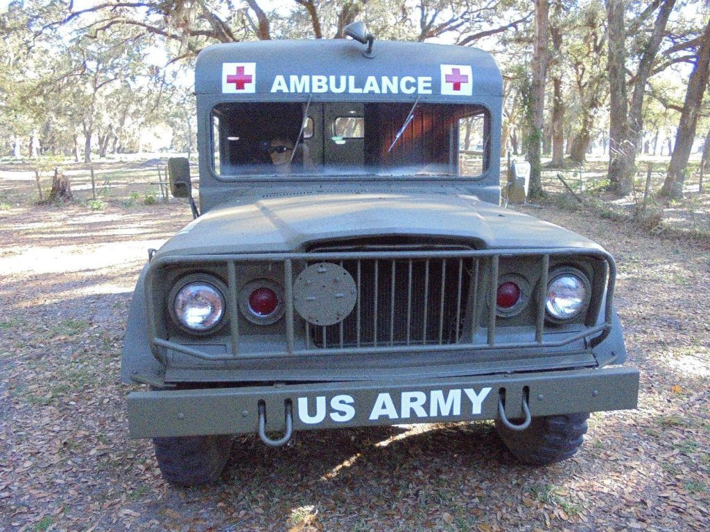 original engine 1966 Jeep ambulance military