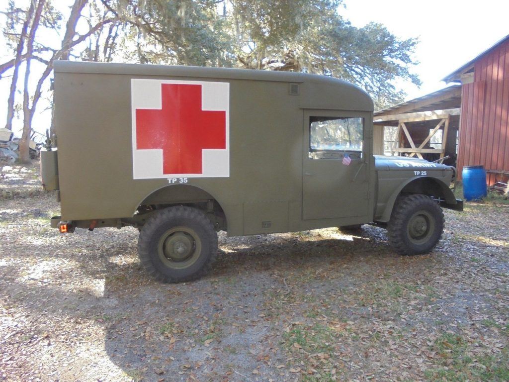 original engine 1966 Jeep ambulance military