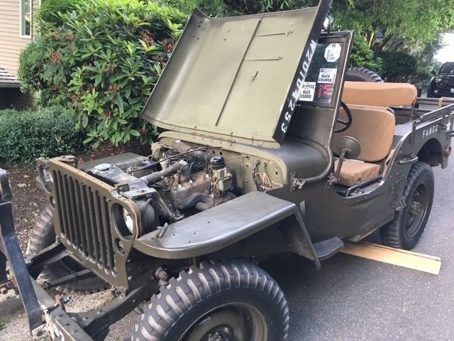 pampered original 1942 Ford GPW WWII Army Jeep military