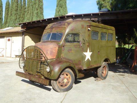 rare 1941 GMC COE military radio truck for sale