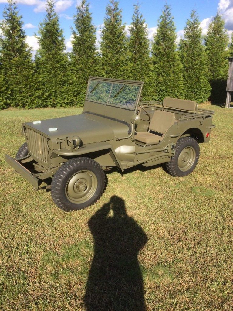 restored 1942 Ford GPW military