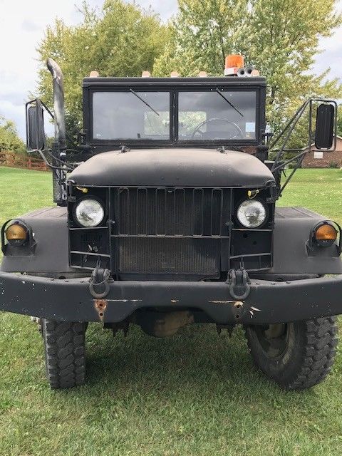 snow plow 1971 AM General M35 military
