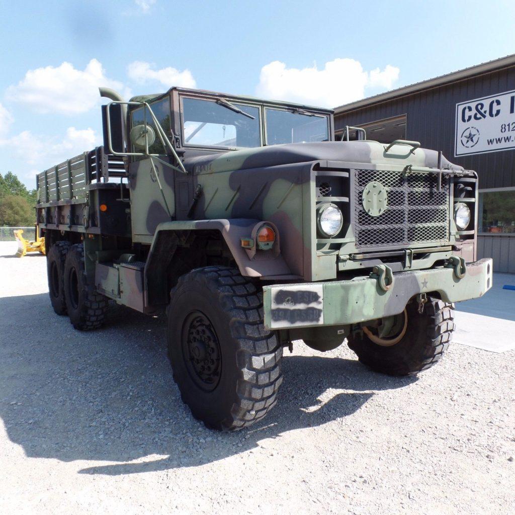 low miles 1986 AM General cargo truck military