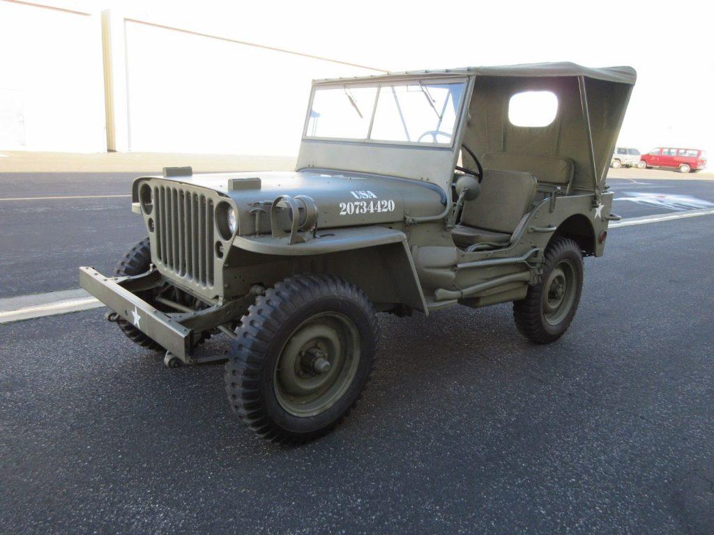 original components 1945 Ford GPW Jeep military