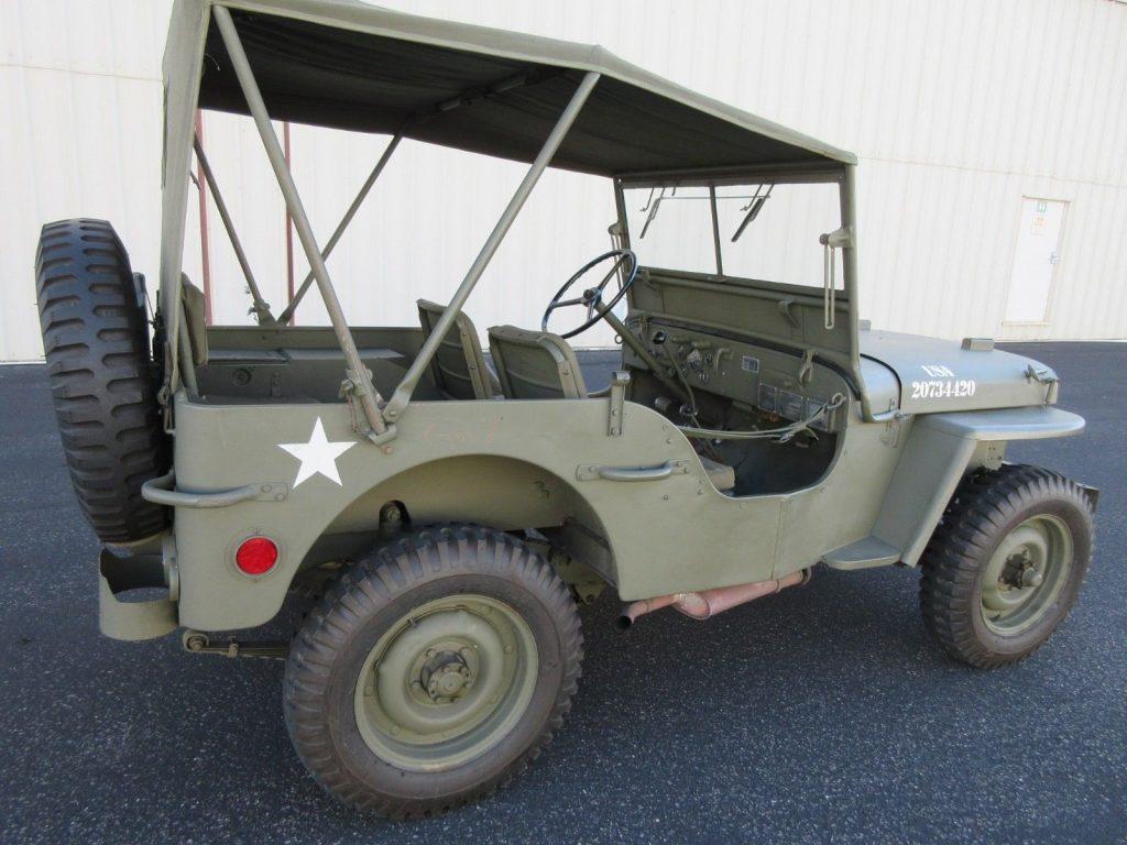 original components 1945 Ford GPW Jeep military