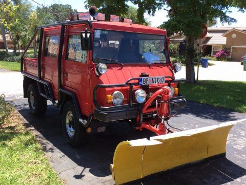 comfortable snow plow 1983 Pinzgauer military for sale