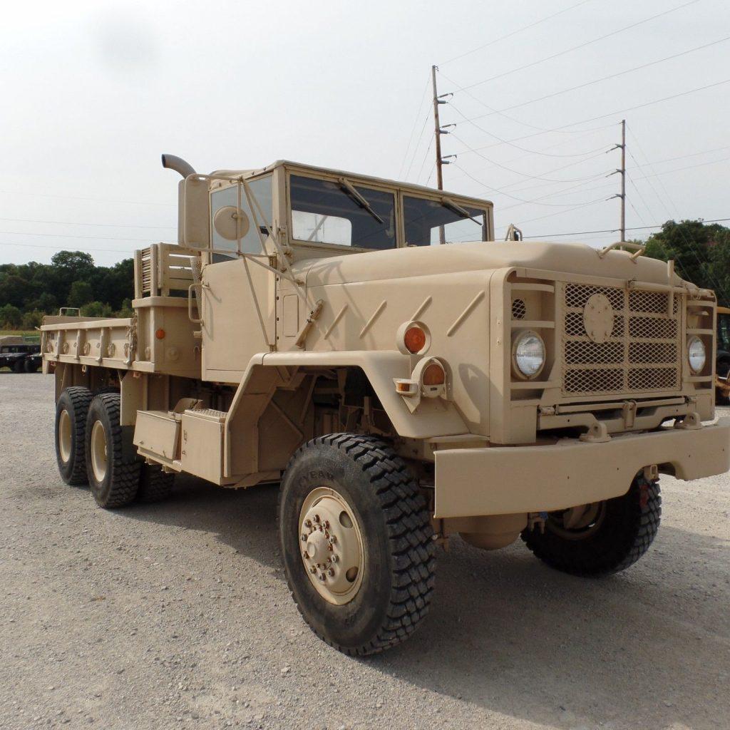 low miles 1984 AM General M923a1 Military Cargo Truck