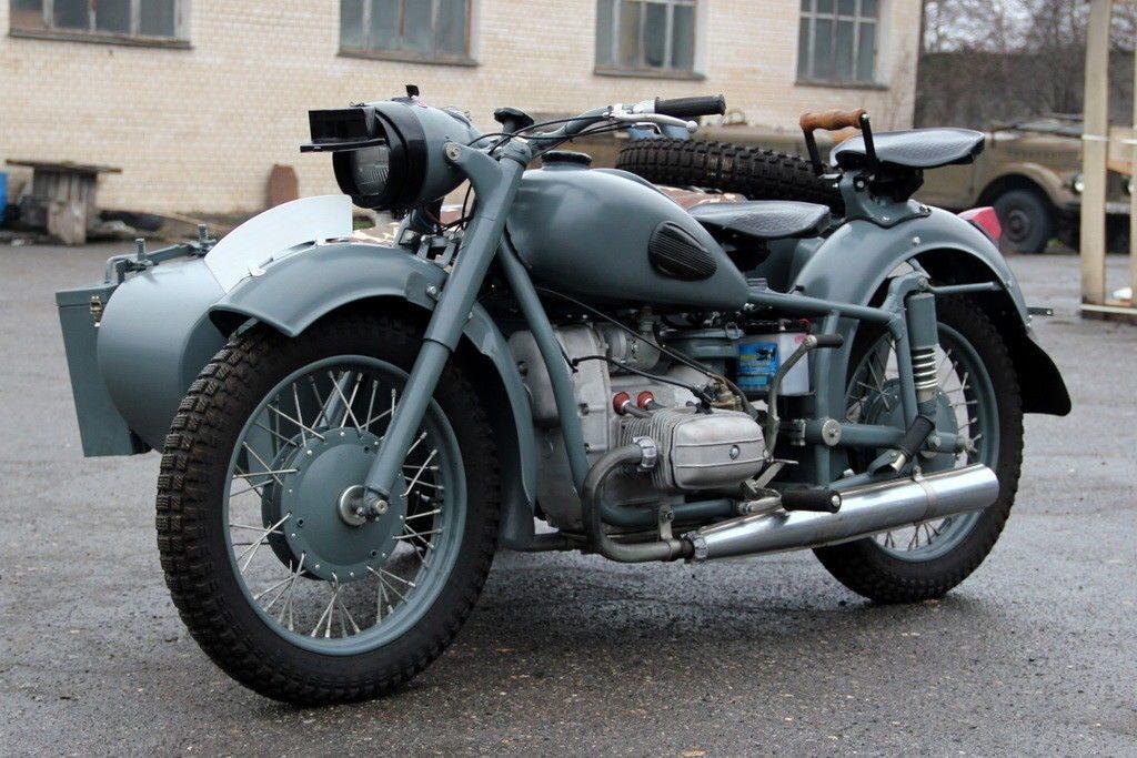 fully restored 1969 Dnepr K 650 with Sidecar Military