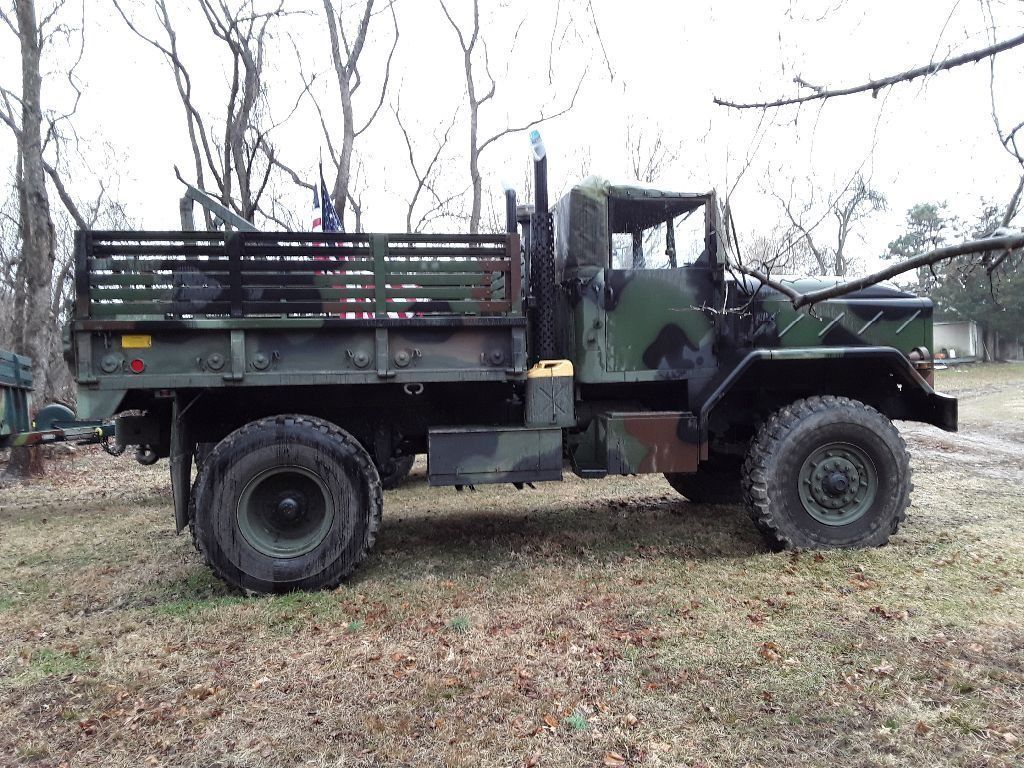 restored 1984 m923 5 ton Military Bobber