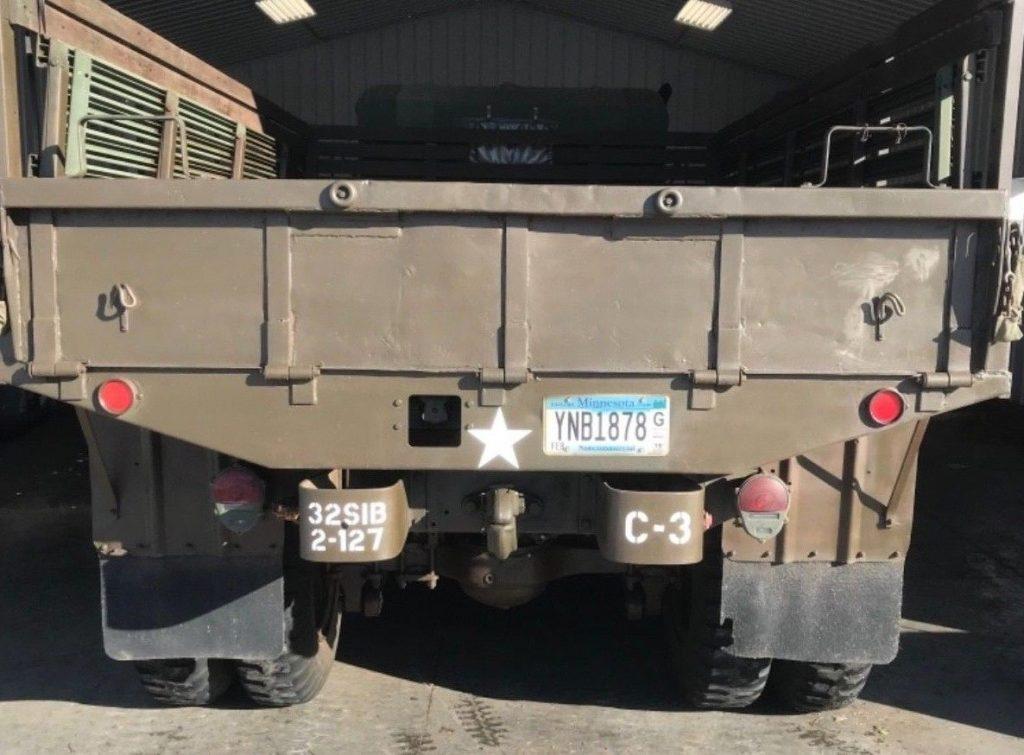 rust free 1968 Kaiser M35a2 Deuce And A Half Military 6×6