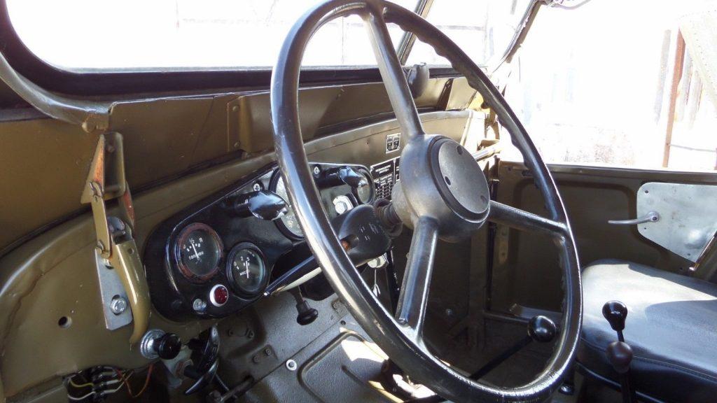 works great 1968 GAZ EX Military Convertible