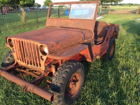 classic 1942 Ford GPW military project for sale
