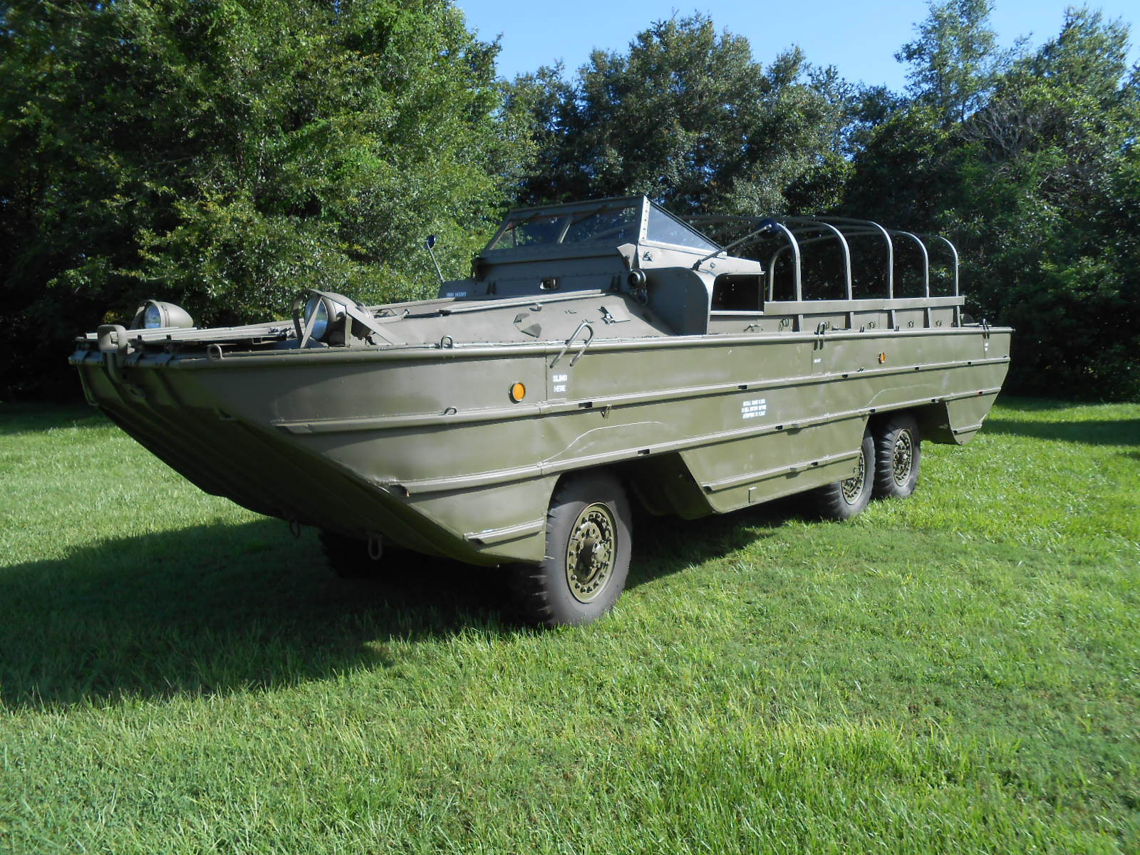 everything works 1944 GMC DUKW Military 6×6 for sale