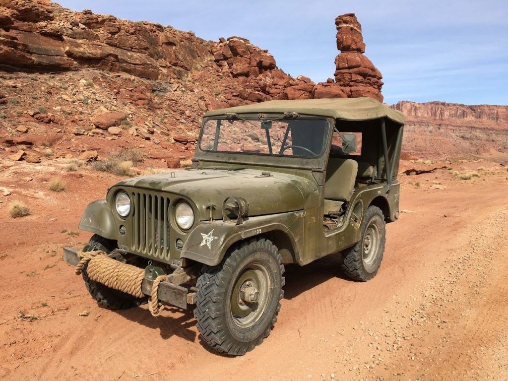 low miles and original paint 1953 Willys M38A1 Military