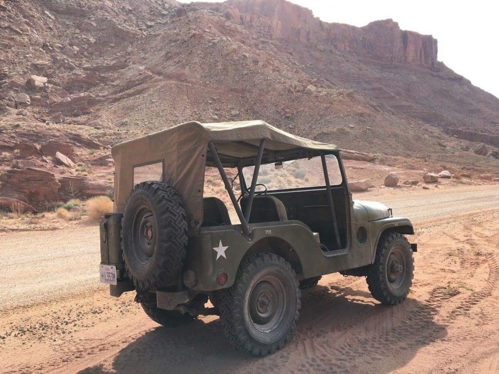 low miles and original paint 1953 Willys M38A1 Military