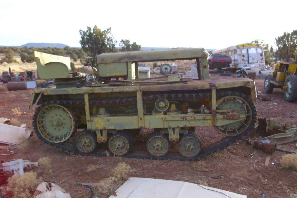 needs repair 1942 Cletrac M2 High Speed Tractor military