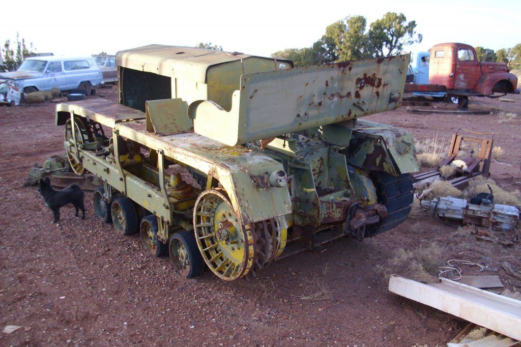needs repair 1942 Cletrac M2 High Speed Tractor military