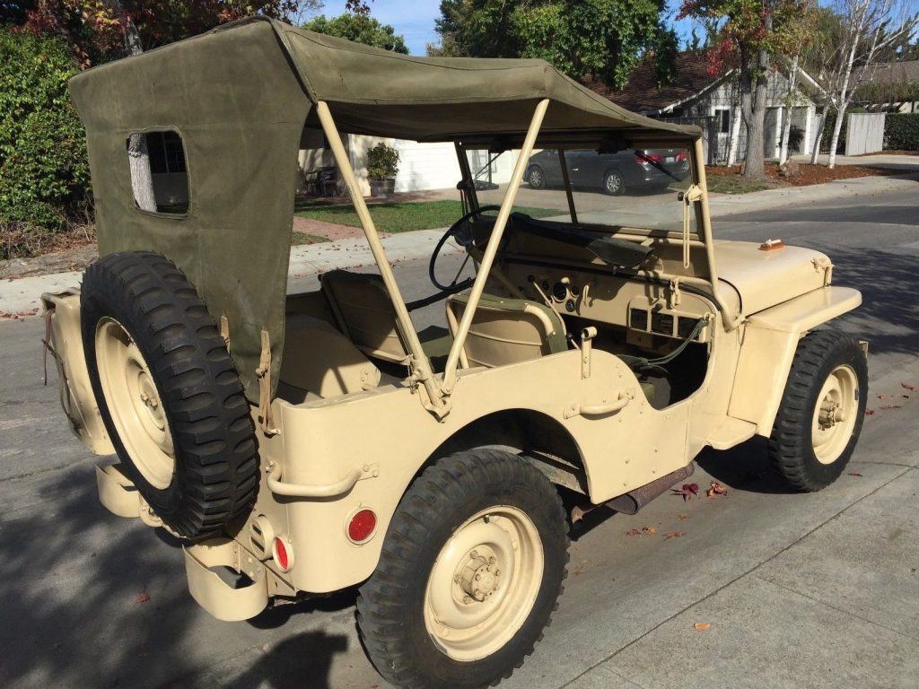 older restoration 1943 Ford FORD GPW JEEP military