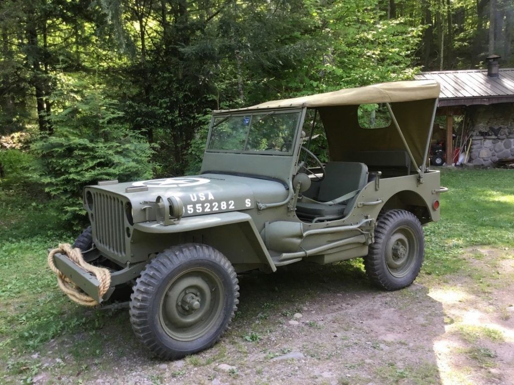 rebuilt 1944 Ford GPW military jeep willys