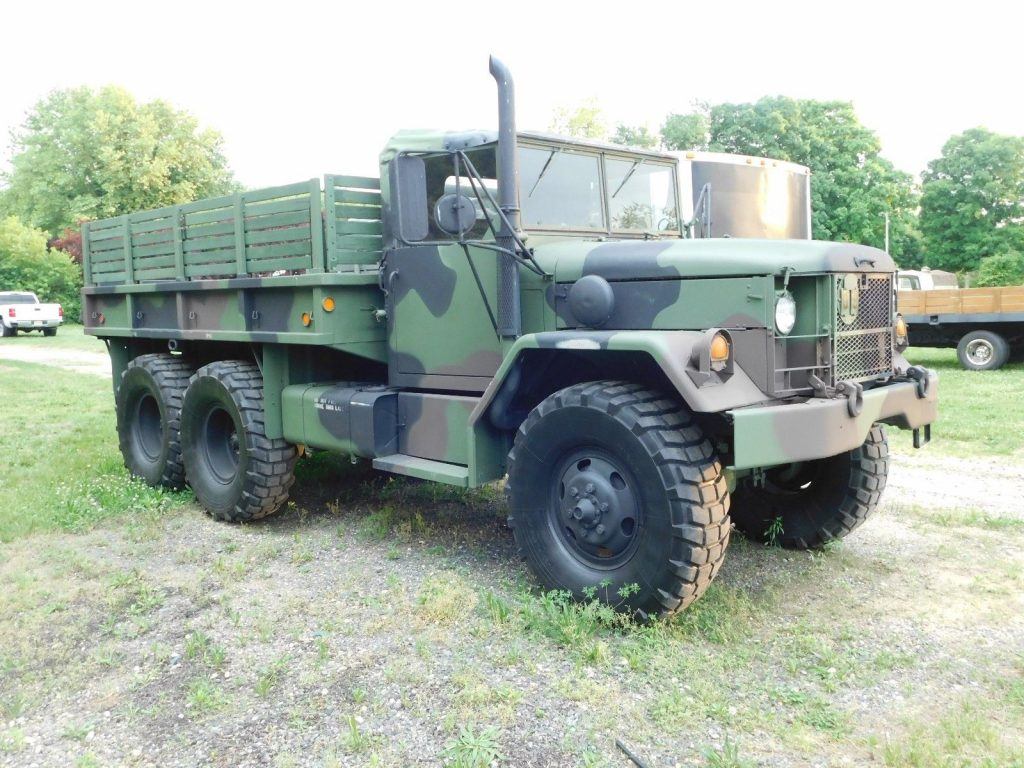 Recent Repaint 1971 AM General M35a2 Deuce and a half Military Truck
