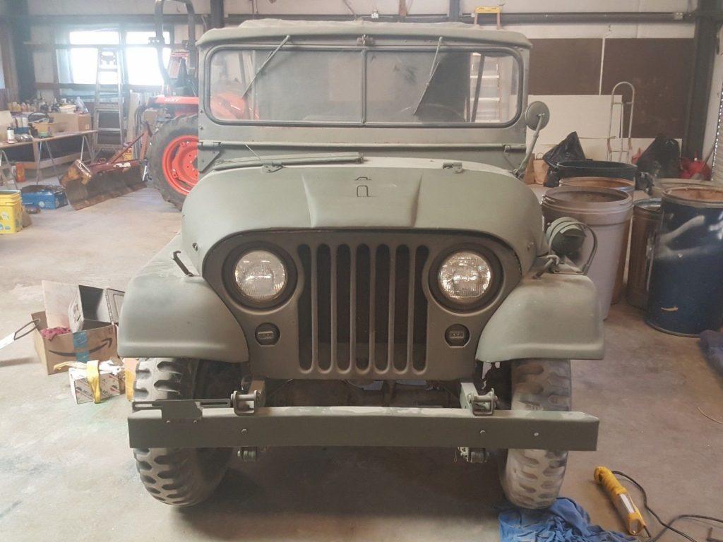 rust free garaged 1957 Willy’s M38a1 Military Jeep