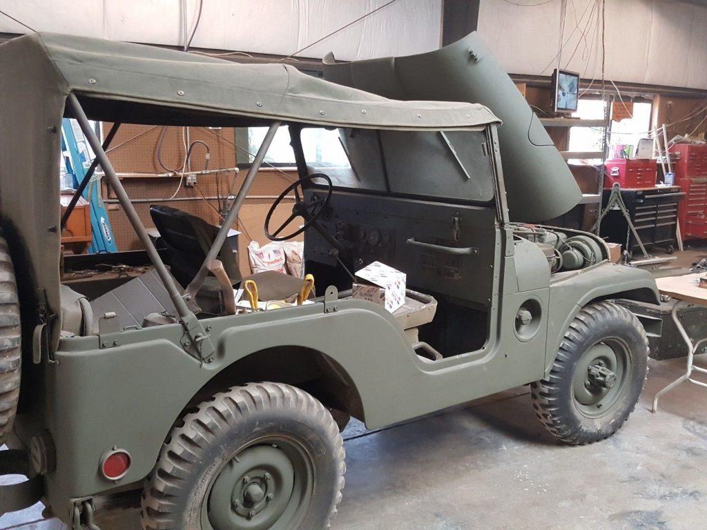 rust free garaged 1957 Willy’s M38a1 Military Jeep