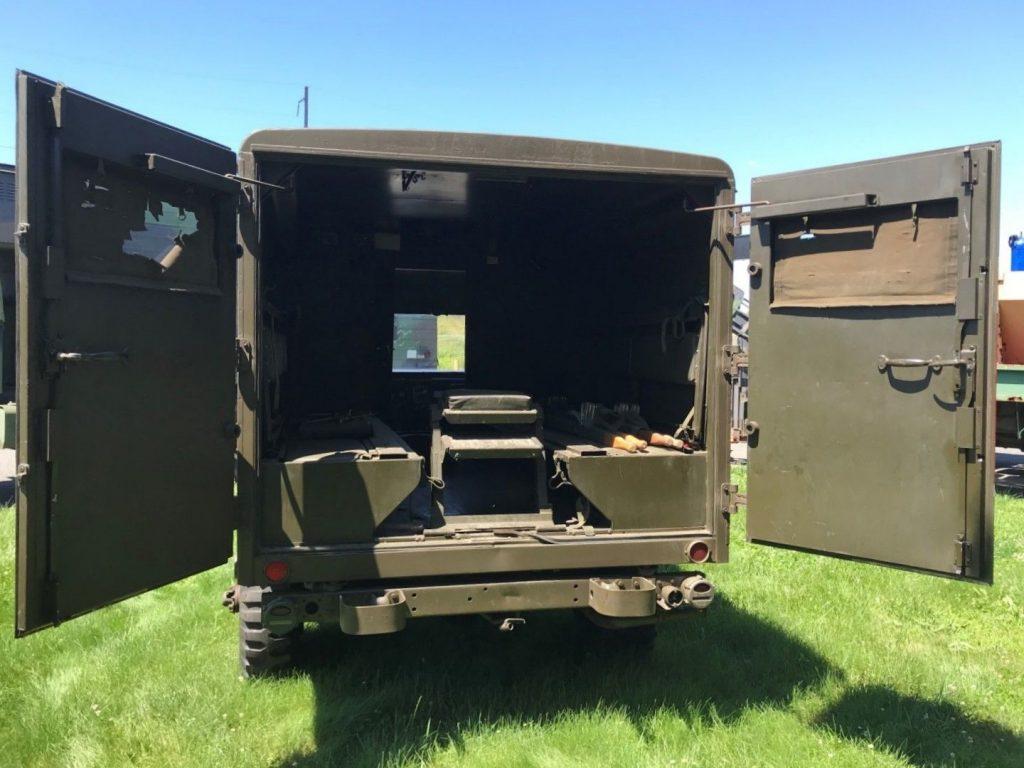 completely serviced 1968 Kaiser Jeep M715 with Ambulance military