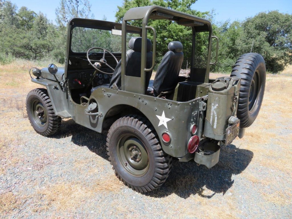 newer engine 1952 Willys M38 Military JEEP