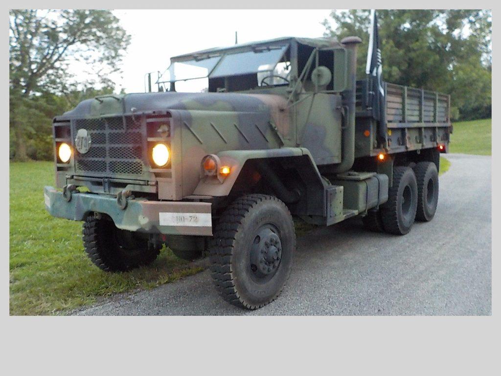 everything works 1985 AM General Deuce and a Half M923 Military Cargo Truck