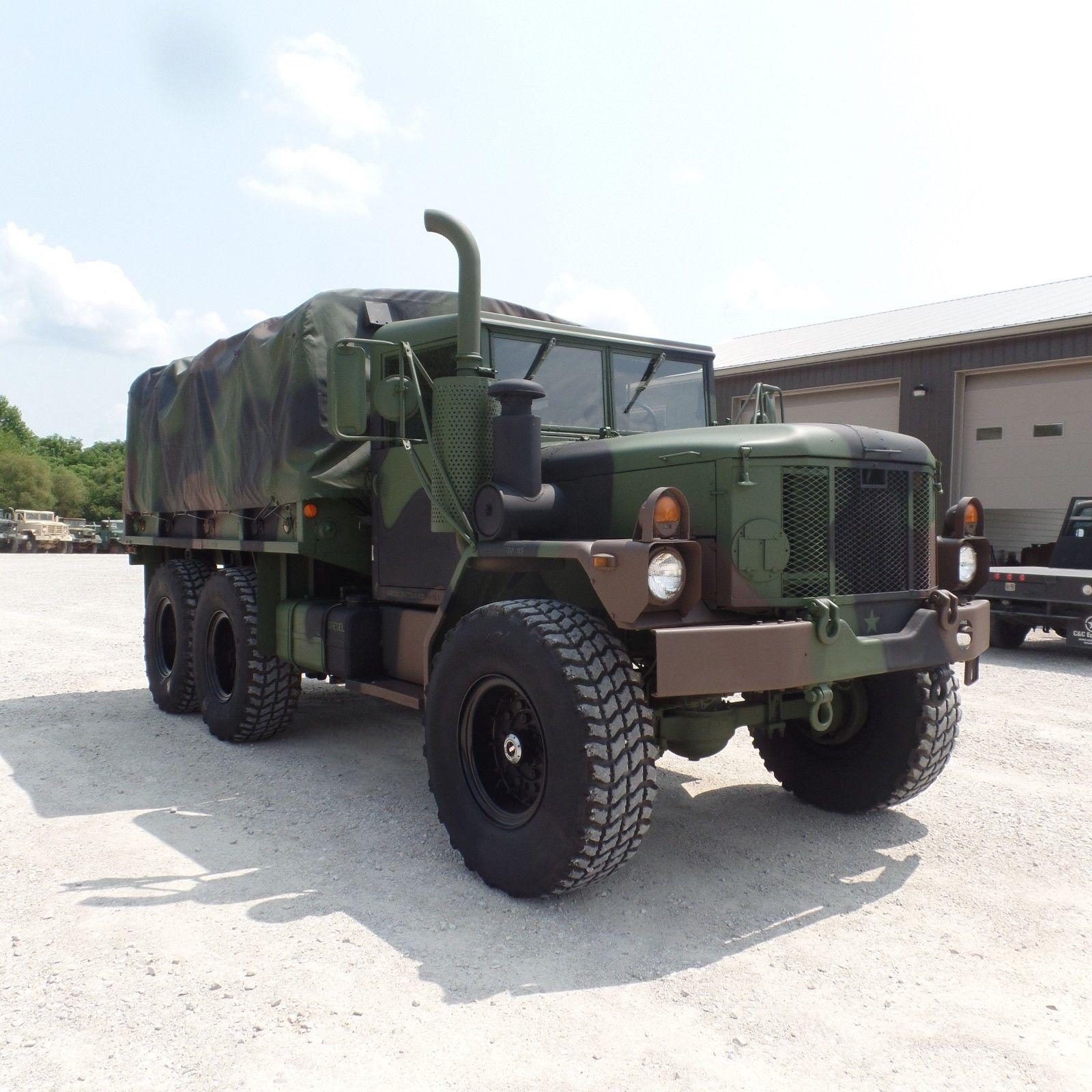 lots of extras 1996 AM General M35a3 Military Cargo Truck for sale